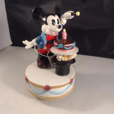 Schmid Mickey Mouse 50th Birthday Musical Figurine
