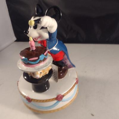 Schmid Mickey Mouse 50th Birthday Musical Figurine
