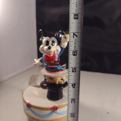 Schmid Mickey Mouse 50th Birthday Musical Figurine