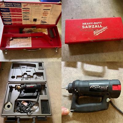 Milwaukee Sawzall & Two Roto-Zip Saws (G-MG)