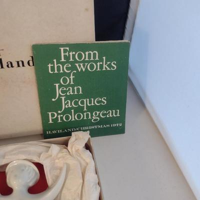 Collection of Vintage Haviland Jean Jacques Prolongeau Porcelain Christmas Ornaments