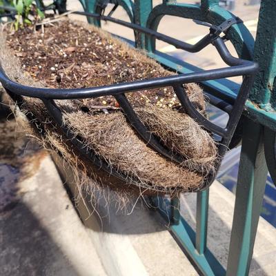 Wrought Iron Planters and Pots (LR-EL)