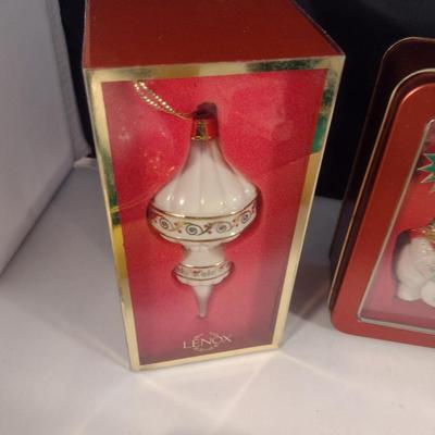 Collection of Lenox Christmas Ornaments