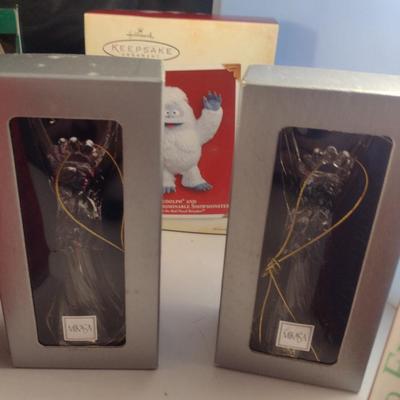 Collection of Christmas Ornaments- Fitz and Floyd, Hallmark, Royal Albert (#2)