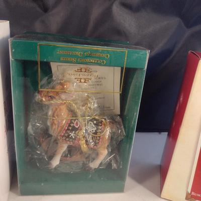 Collection of Christmas Ornaments- Fitz and Floyd, Hallmark, Royal Albert (#2)