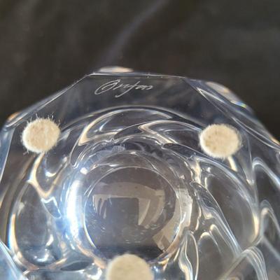 Four Decorative Glass Vessels by Steuben, Orrefors, & More (LR-EL)