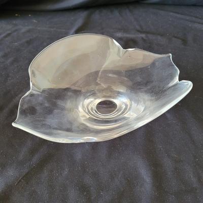 Four Decorative Glass Vessels by Steuben, Orrefors, & More (LR-EL)