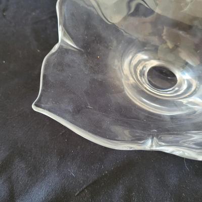 Four Decorative Glass Vessels by Steuben, Orrefors, & More (LR-EL)