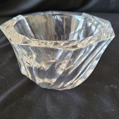 Four Decorative Glass Vessels by Steuben, Orrefors, & More (LR-EL)