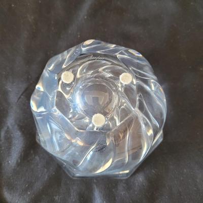 Four Decorative Glass Vessels by Steuben, Orrefors, & More (LR-EL)