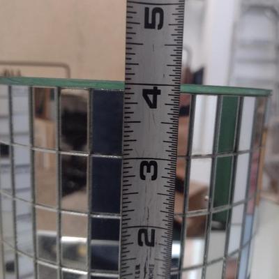 Motorized Turning Three Tier Mirrored Table Top Display Stand