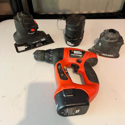 Black & Decker Multi Tool, 3/8” Drill & Dura Pro Cordless Screwdriver (G-MG)