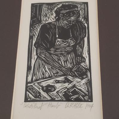 Signed & Numbered Print: "Artist's Proof" (BR2-KD)