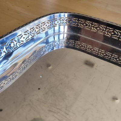 Silver Serving Tray, Dish, Ladle, Tongs and More (LR-EL)