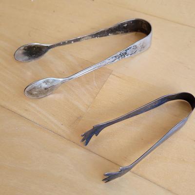 Silver Serving Tray, Dish, Ladle, Tongs and More (LR-EL)