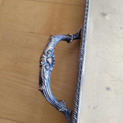 Silver Serving Tray, Dish, Ladle, Tongs and More (LR-EL)