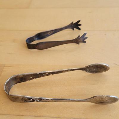 Silver Serving Tray, Dish, Ladle, Tongs and More (LR-EL)