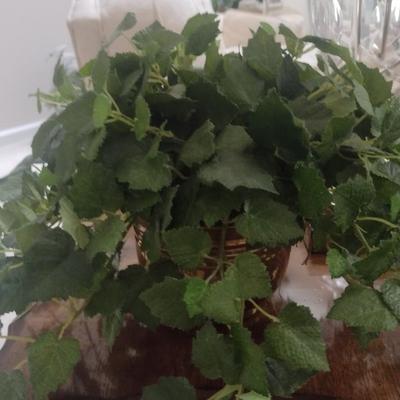 Collection of Artificial Greenery and Flower Arrangements