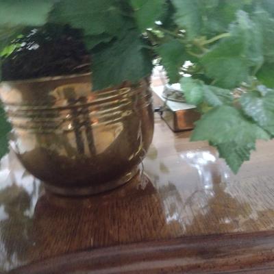 Collection of Artificial Greenery and Flower Arrangements