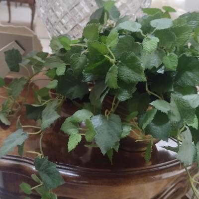 Collection of Artificial Greenery and Flower Arrangements