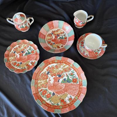 Arita Imari 46pc China Set (LR-BM)