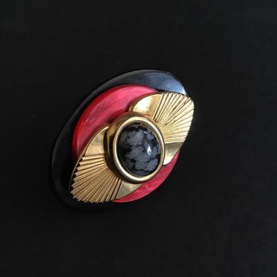 Very cool unique vintage brooch