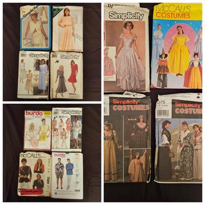 Collection of Sewing Patterns (GB2-JS)