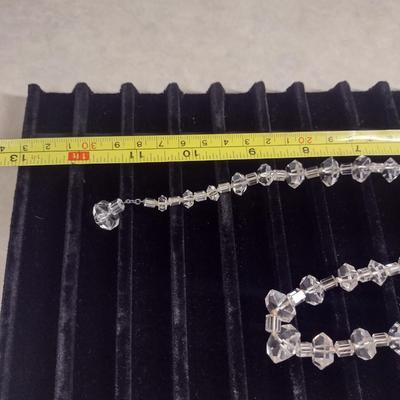 Pair of Glass/Crystal Necklaces (#2)