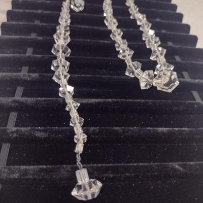 Pair of Glass/Crystal Necklaces (#2)