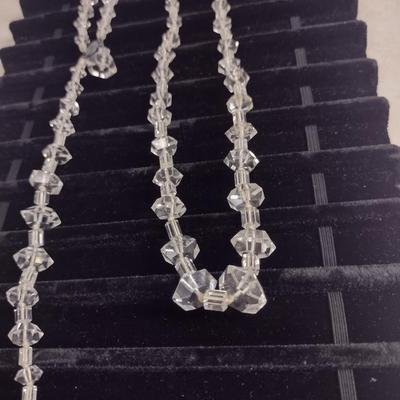 Pair of Glass/Crystal Necklaces (#2)