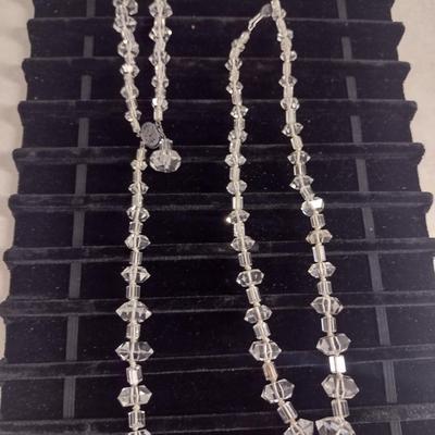 Pair of Glass/Crystal Necklaces (#2)