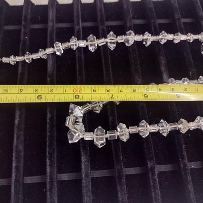 Pair of Glass/Crystal Necklaces (#2)