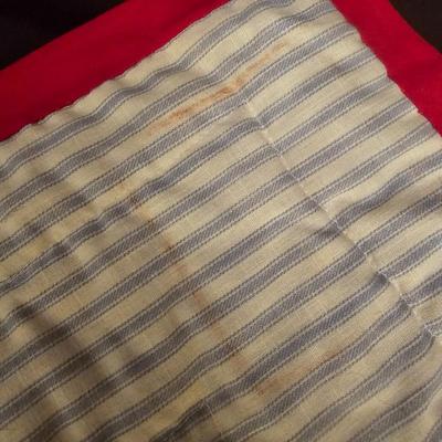 Red & Blue Quilt w/Hearts (GB2-JS)