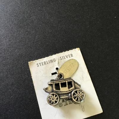 Sterling silver, Coach charm