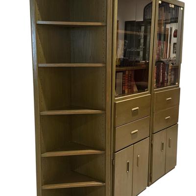 4 MCM Cabinets. ( books not included )
