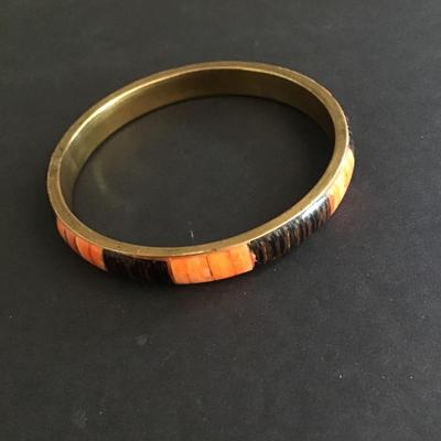 Cool vintage inlay bracelet