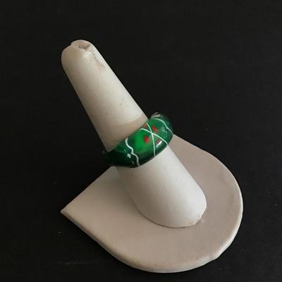 Pretty unique glass ring