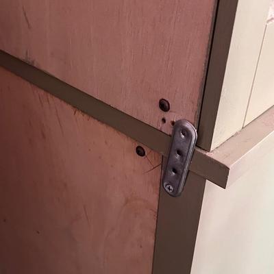 Sage Green Two Piece Glass Door Cabinets (C-RG)