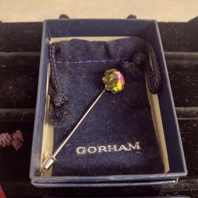 Collection of Crystal Jewelry- Iris Arc, Gorham, etc. (#10)