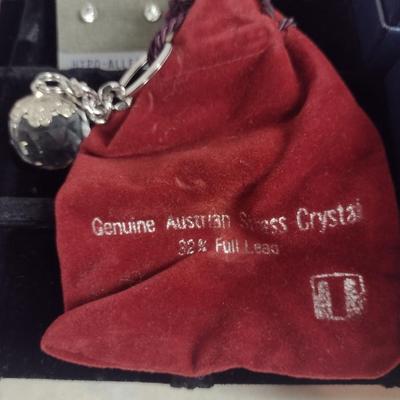 Collection of Crystal Jewelry- Iris Arc, Gorham, etc. (#10)