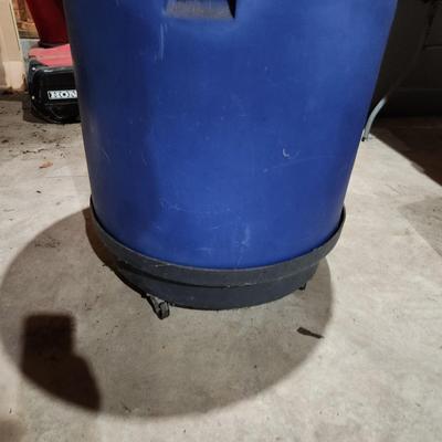 Keg Cooler Beverage Ice Cooler on Caster 24" dia X34"