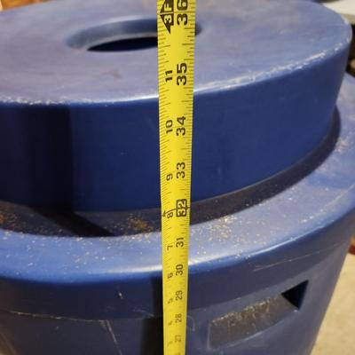 Keg Cooler Beverage Ice Cooler on Caster 24" dia X34"