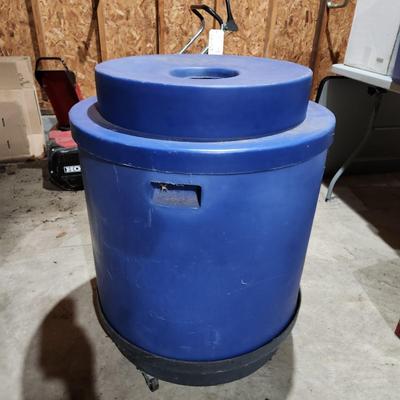 Keg Cooler Beverage Ice Cooler on Caster 24" dia X34"
