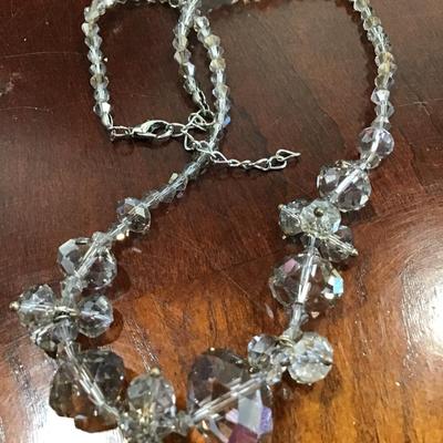 Gorgeous smoky quartz, crystal necklace very beautiful