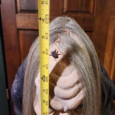 Vintage Gravely the Ghastly Bulter Prop 64" Tall Trick or Treat Halloween