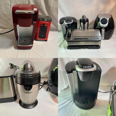 Air Fryer, Juicer, Food Saver & Keurig (DR-SS)