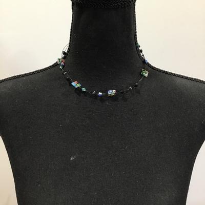 Beautiful wire collar necklace