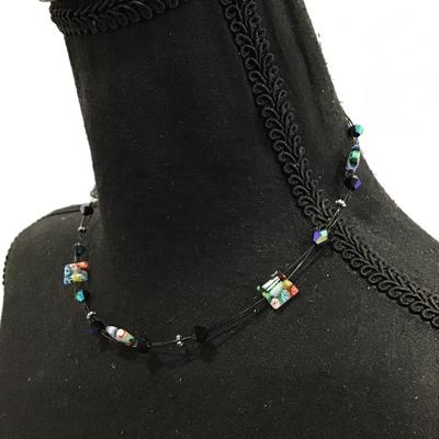 Beautiful wire collar necklace