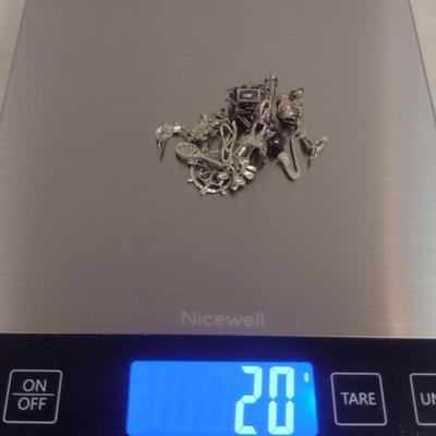 Collection of Sterling Silver Charm Pendants- Approx 20 Grams Total Weight (#20)