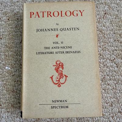 Patrology Vol.I-Vol. III by Johannes Quasten (BR2-BM)
